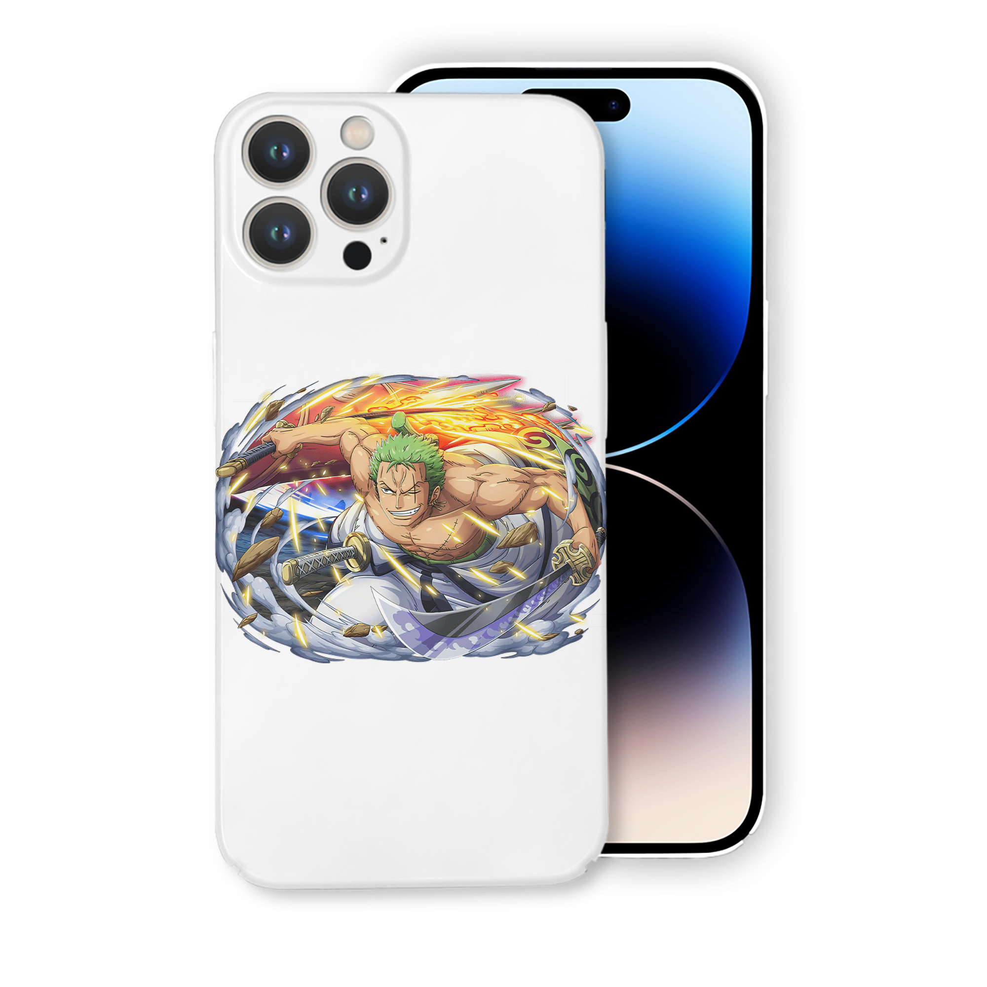 （画像用） ワンピース ロロノア・ゾロ ONE PIECE Roronoa Zoro 【iPhone 14シリーズ対応】ハードケース